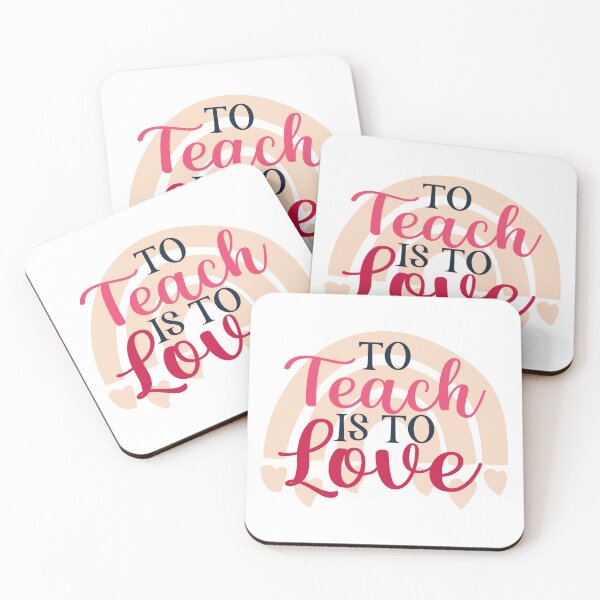 Item preview, To Teach is to Love Happy Valentine's Day  designed and sold by Murryns.