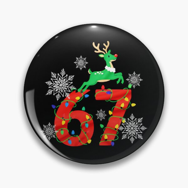 Artikelvorschau, Nummer 67 Passende 67 Meme 6 7 Weihnachten Jungen Jugend Kinder entworfen und verkauft von gear-posters.