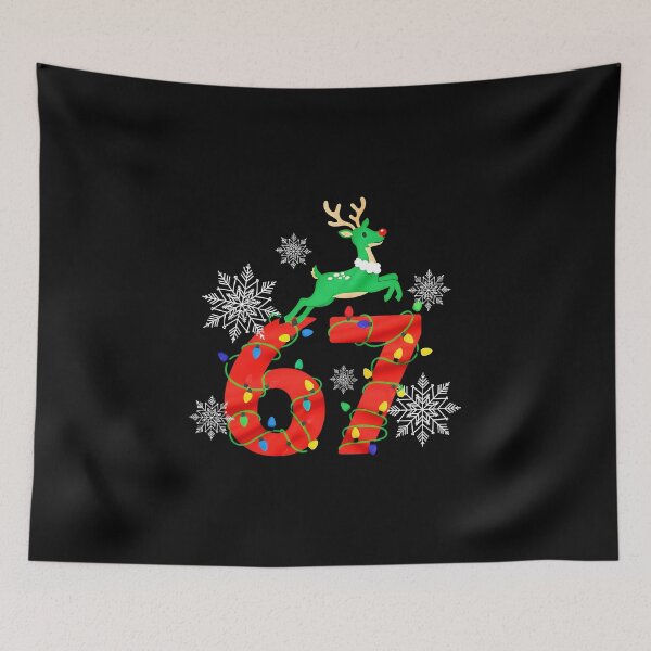 Item preview, Number 67 Matching 67 Meme 6 7 Christmas Boys Youth Kids designed and sold by gear-posters.