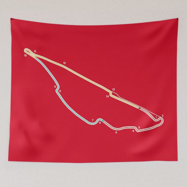 Item preview, Gilles Villeneuve Circuit Montreal designed and sold by aio.