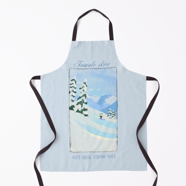 Item preview, Famale Skier Soft Snow, Strong Soul Essential T-Shirt designed and sold by SunflakeStudio.
