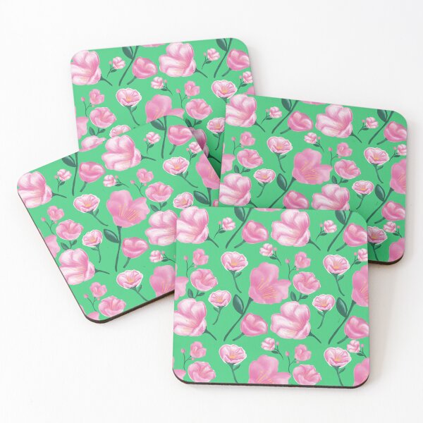 Item preview, Leaf Pop Green Aesthetic Floral Pattern designed and sold by giulyz.