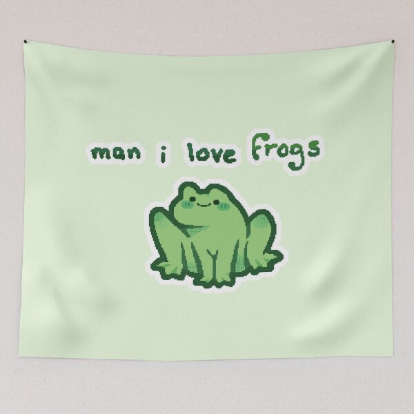Item preview, man i love frogs designed and sold by critterfulco.