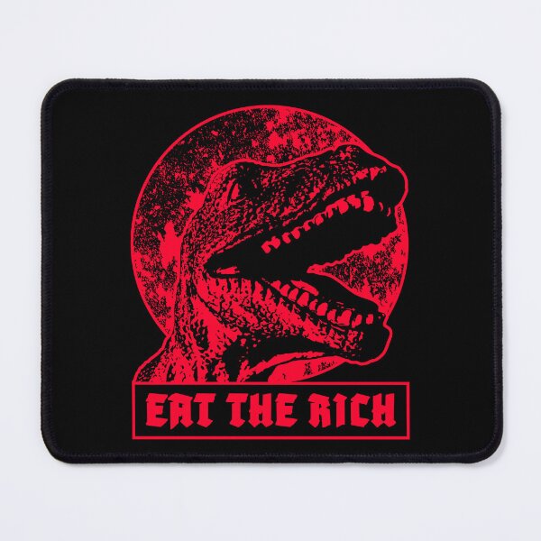 Item preview, EAT THE RICH. STENCIL RED/BLACK. designed and sold by 5hertz.