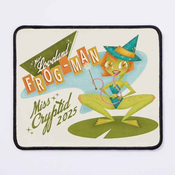Item preview, Miss Loveland Frogman designed and sold by Cryptid-Cutie.