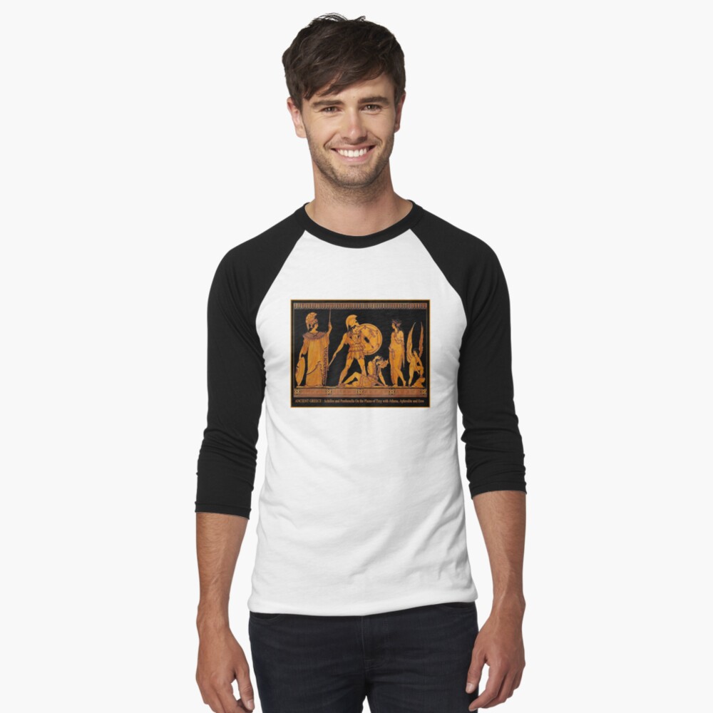 Item preview, Baseball ¾ Sleeve T-Shirt designed and sold by posterbobs.