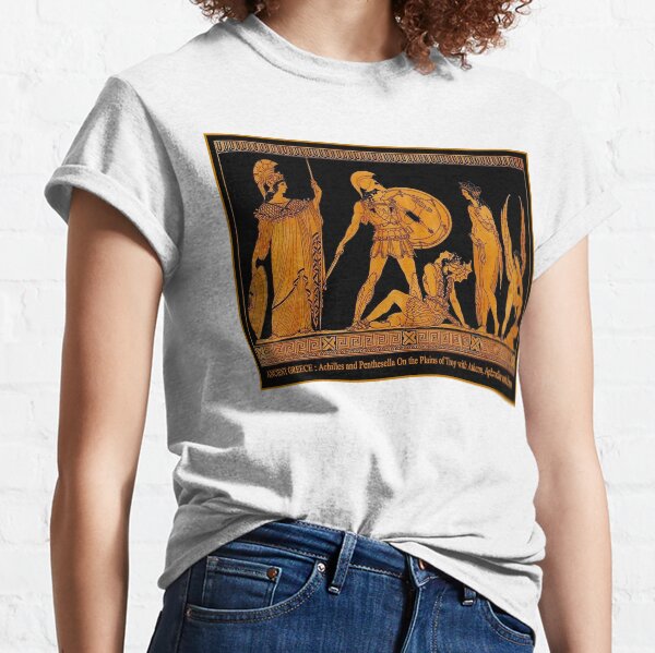 GREECE : Ancient God and Goddess Frieze Print Classic T-Shirt