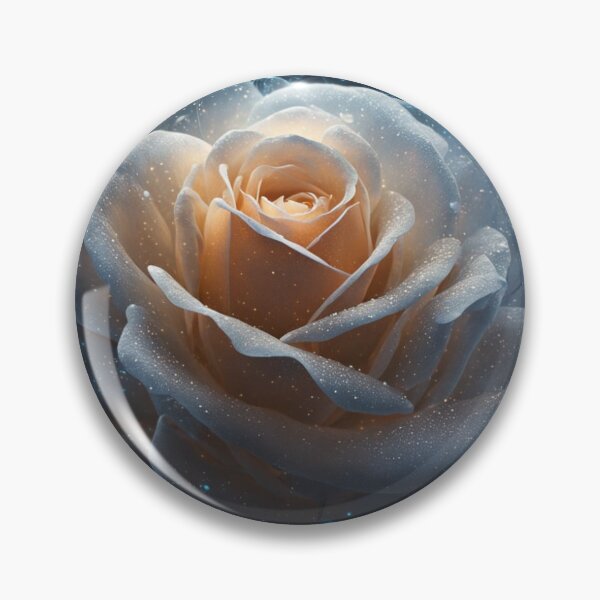 Item preview, Celestial Dewdrop Rose – Glowing Fantasy Flower Art designed and sold by Army-Brat.