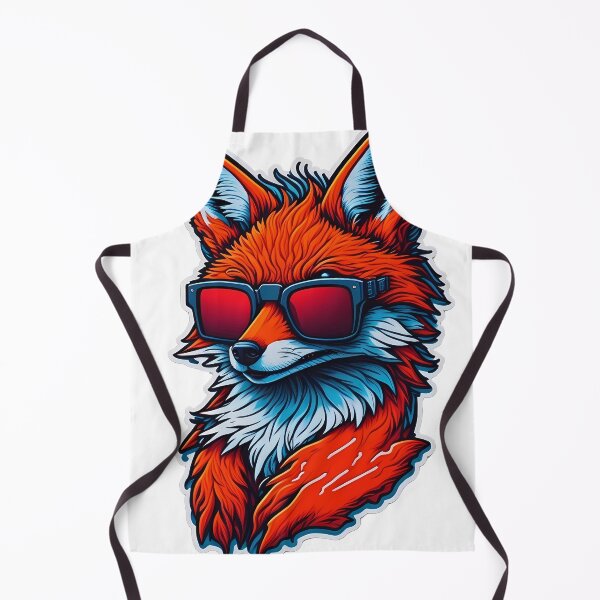 Item preview, Neon Fox "Sly as Heck" Vaporwave Tee & Sticker designed and sold by NeonChillVibes.
