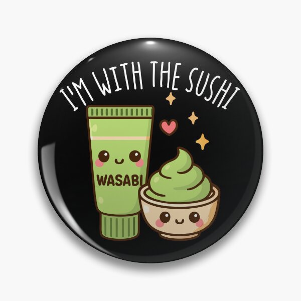 Item preview, I'm With The Sushi Wasabi Matching Sushi Costume Wasabi Gear designed and sold by DynamicDesign.
