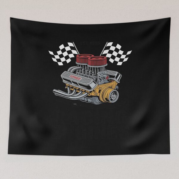 Item preview, Drag Racing Car Engine Mechanics Motor Racing designed and sold by RustsyMin.