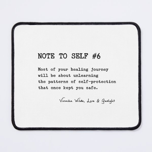 Item preview, Note to Self #6 (Poem from Love & Gaslight) designed and sold by New Rage Poetry.
