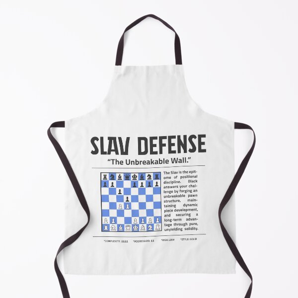 Item preview, SLAV DEFENSE Chess T-Shirt | The Unbreakable Wall. designed and sold by Sorcend.