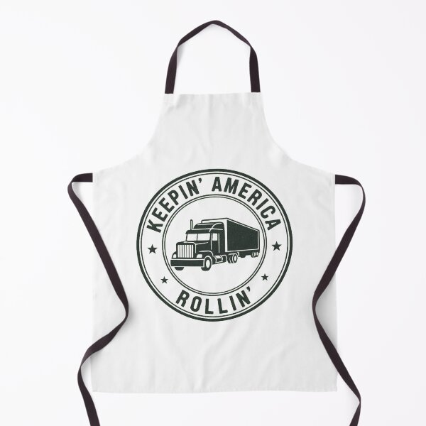 Item preview, Trucker Keepin America Rollin Vintage Truck Driver Badge Gift designed and sold by PRINTED ..