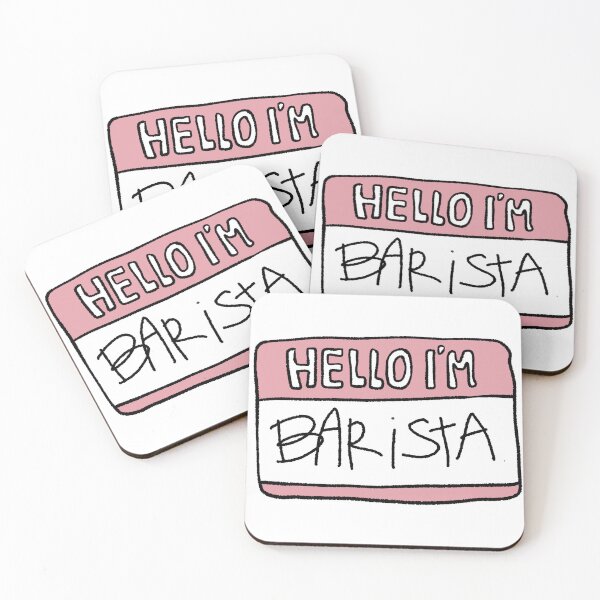 Item preview, Hello I'm BARISTA designed and sold by RNASstuff.