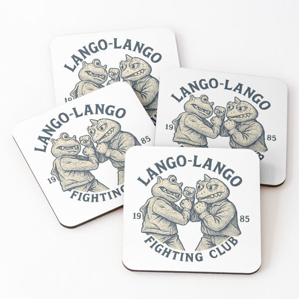 Item preview, Lango-Lango Fighting Club Vintage Design designed and sold by victorfreitas.