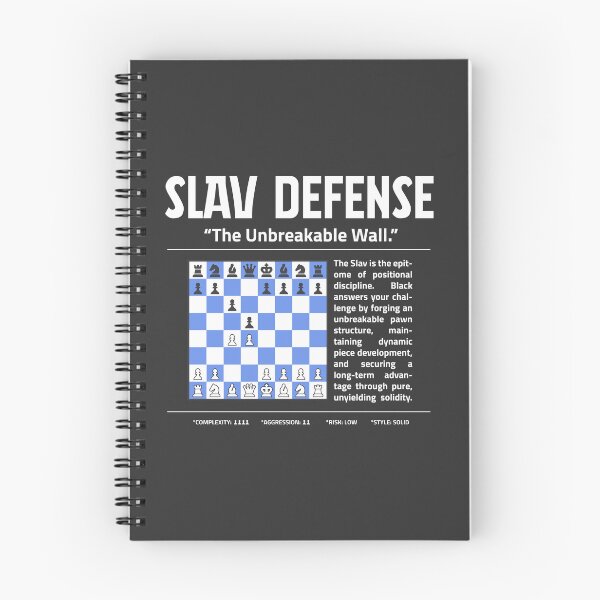 Item preview, SLAV DEFENSE Chess T-Shirt | The Unbreakable Wall. designed and sold by Sorcend.