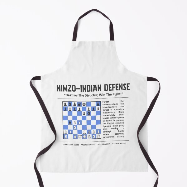 Item preview, NIMZO-INDIAN DEFENSE Chess T-Shirt | Destroy The Structure. designed and sold by Sorcend.