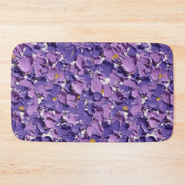 Item preview, Purple Impasto Floral Texture designed and sold by Nicholas Panek.