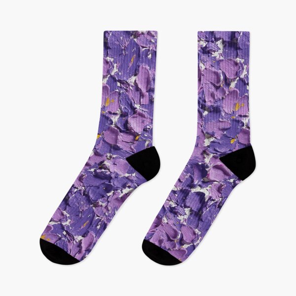 Item preview, Purple Impasto Floral Texture designed and sold by Nicholas Panek.