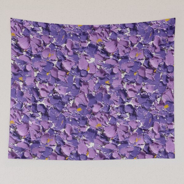 Item preview, Purple Impasto Floral Texture designed and sold by Nicholas Panek.
