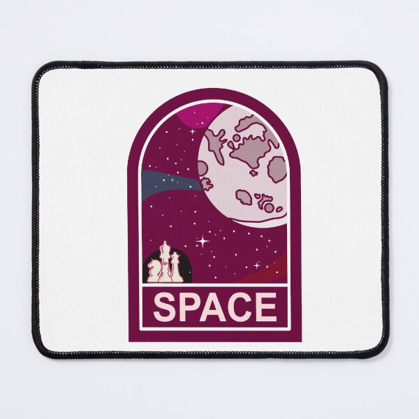 Item preview, Space Chess Silhouette – Cosmic Purple Design designed and sold by ByAurafy.