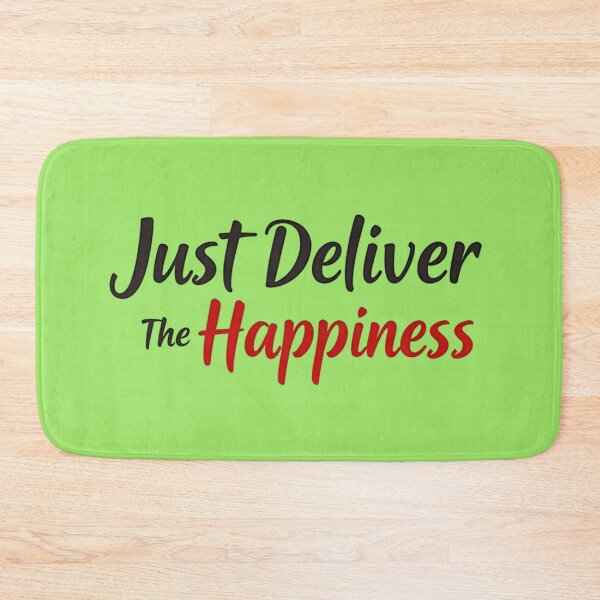 Item preview, Just Deliver the Happiness – Positive Christmas Message Design designed and sold by TroyTheTerrific.