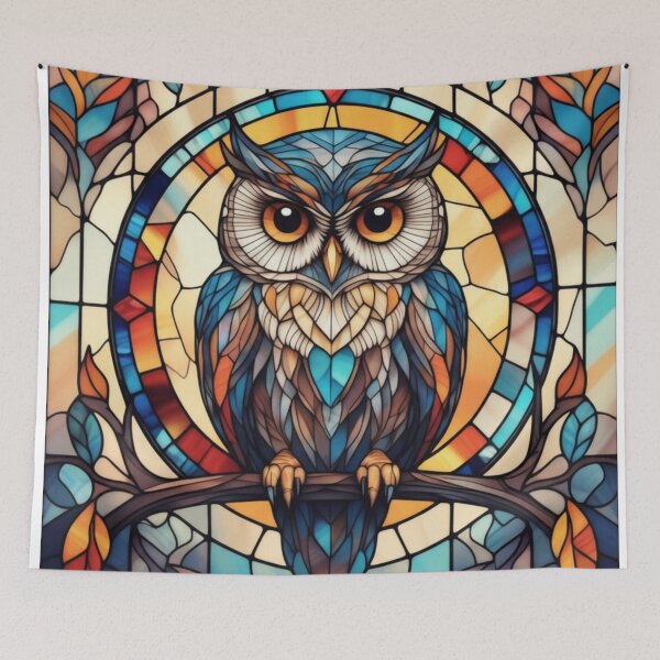 Item preview, Splash Ink, Stained Glass, Owl Edition 7 designed and sold by CharlieDesings.
