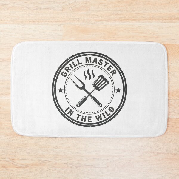 Item preview, Grill Master In The Wild Funny Vintage BBQ Badge Cooking Gift designed and sold by PRINTED ..