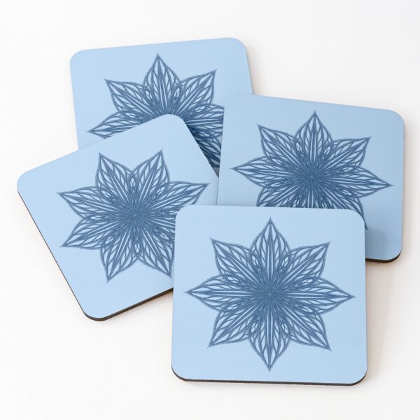 Item preview, Snowflake "Midnight Blue" designed and sold by Cherevan.