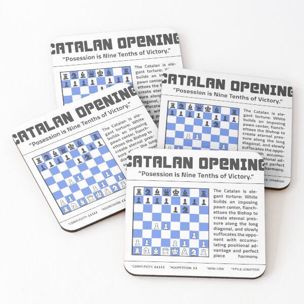 Item preview, CATALAN OPENING Chess T-Shirt | Possession is Nine Tenths of Victory. designed and sold by Sorcend.