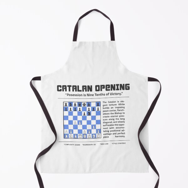 Item preview, CATALAN OPENING Chess T-Shirt | Possession is Nine Tenths of Victory. designed and sold by Sorcend.
