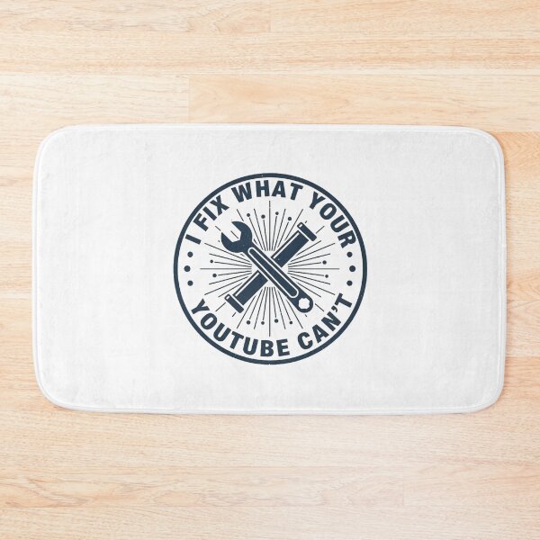 Item preview, Mechanic I Fix What Your YouTube Can't Funny Technician Vintage Badge designed and sold by PRINTED ..