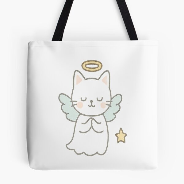 Item preview, Angel cat designed and sold by sadgecat.