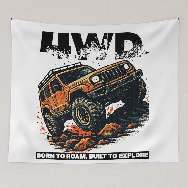 Item preview, 4WD - Born to roam, built to explore designed and sold by Concept-Hub.