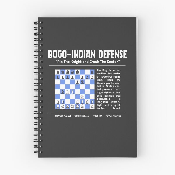 Item preview, BOGO-INDIAN DEFENSE Chess T-Shirt | Pin The Knight. Crush The Center. designed and sold by Sorcend.