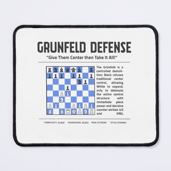 Item preview, GRÜNFELD DEFENSE Chess T-Shirt | Give Them Center. Then Take It All. designed and sold by Sorcend.