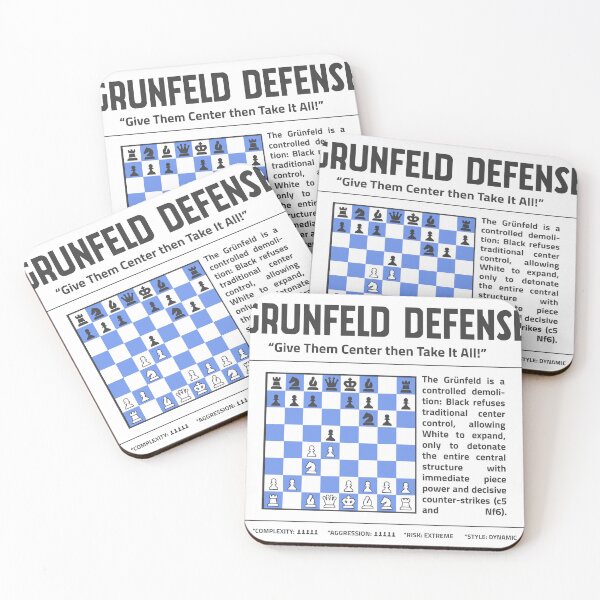 Item preview, GRÜNFELD DEFENSE Chess T-Shirt | Give Them Center. Then Take It All. designed and sold by Sorcend.