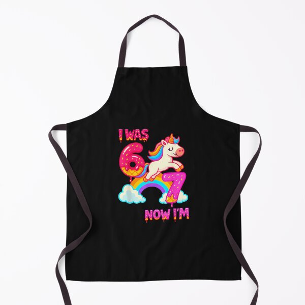 Item preview, 7 Year Old Birthday 67 Was 6 Now I'M 7 Dabbing Unicorn Girls designed and sold by facegm.