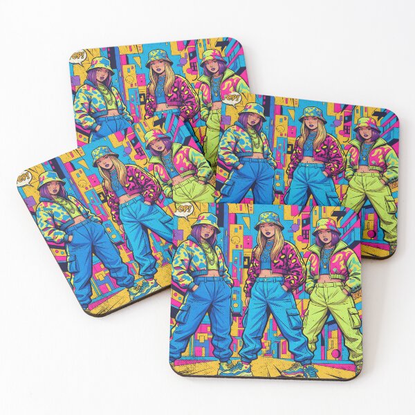 Item preview, 90s Streetwear Comic Style Girls designed and sold by AOCollections.