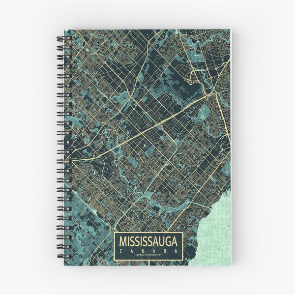 Item preview, Mississauga City Map of Ontario, Canada - Summer designed and sold by deMAP.