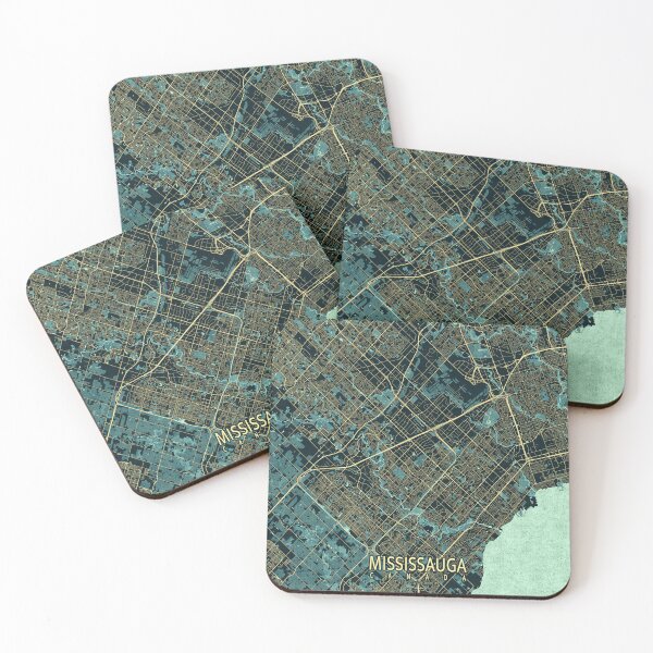Item preview, Mississauga City Map of Ontario, Canada - Summer designed and sold by deMAP.