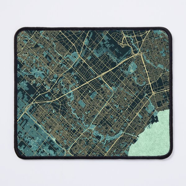 Item preview, Mississauga City Map of Ontario, Canada - Summer designed and sold by deMAP.