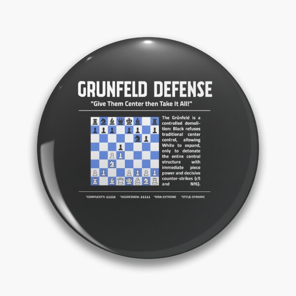 Item preview, GRÜNFELD DEFENSE Chess T-Shirt | Give Them Center. Then Take It All. designed and sold by Sorcend.