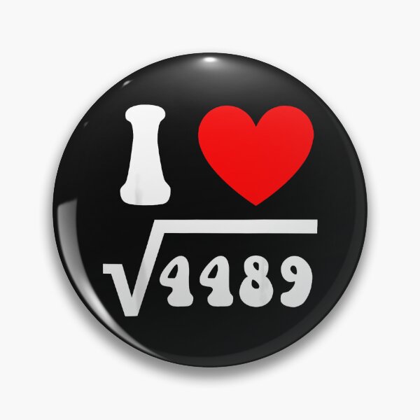 Item preview, I Love 67 I Heart 67 Square Root 4489 Slang Math Teacher designed and sold by facegm.