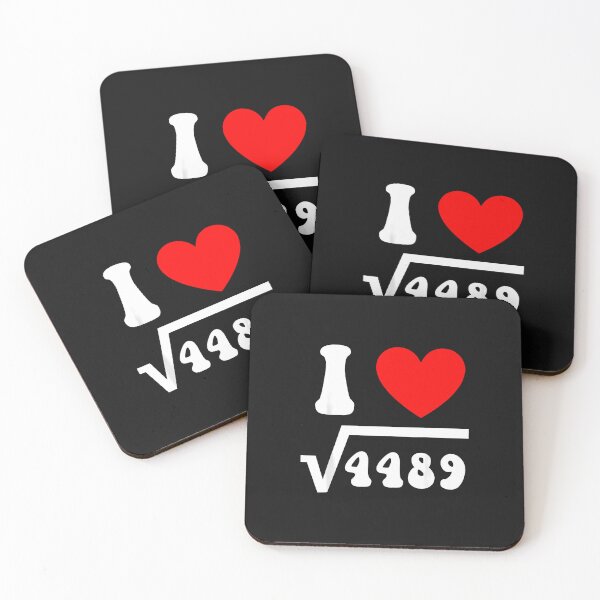Item preview, I Love 67 I Heart 67 Square Root 4489 Slang Math Teacher designed and sold by facegm.