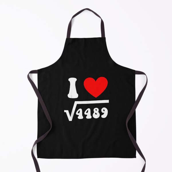 Item preview, I Love 67 I Heart 67 Square Root 4489 Slang Math Teacher designed and sold by facegm.