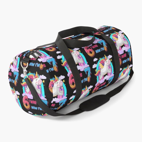 Item preview, I Was Six Now I'M Seven Dabbing Unicorn 67 Meme 7Th Birthday designed and sold by facegm.