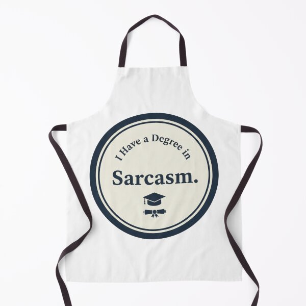 Item preview, I Have a Degree in Sarcasm Funny Graduation Quote Minimalist Badge designed and sold by PRINTED ..