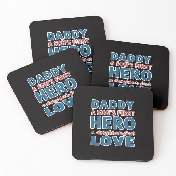 Item preview, Daddy A Sons First Hero A Daughters First Love Father Gift DT designed and sold by GalaFunny.